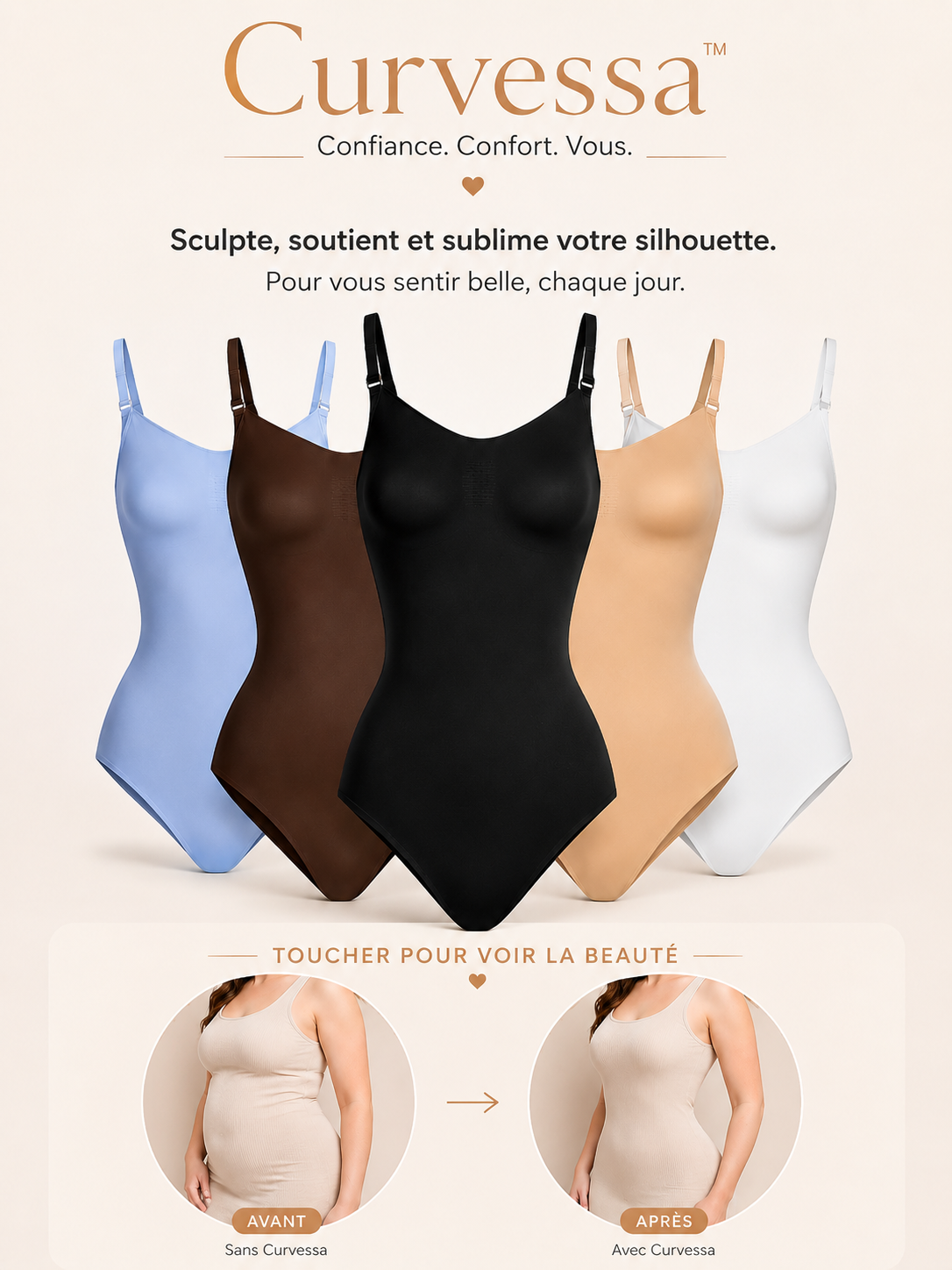 Curvessa™ Body Sculptant — Sculptage de la taille à 360° avec des résultats visibles en quelques secondes