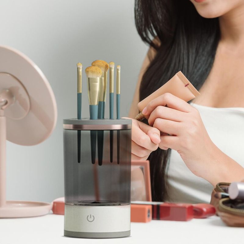 💕DERNIER JOUR DE SOLDES 49 % DE RÉDUCTION🧼Machine automatique pour nettoyer les pinceaux de maquillage🥰