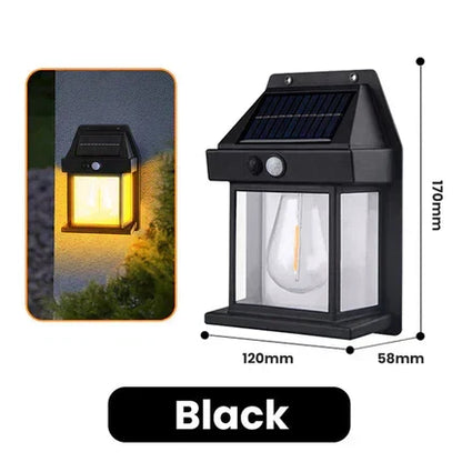 🔥VENTE LIMITÉE 50 % DE RÉDUCTION🔥Applique murale solaire à détecteur de mouvement en tungstène