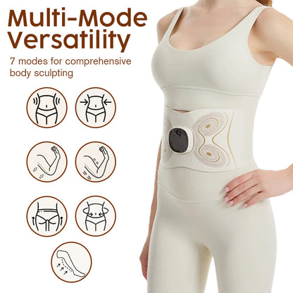 Brûlez sans Effort à -50% ! 🔥 Cette ceinture chauffante EMS tonifie vos abdos à la maison. Offre spéciale : 50% de réduction ! 💥