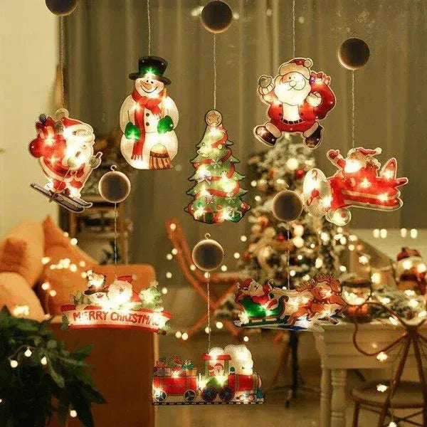 🎄Vente de Noël anticipée -50% de réduction🎊Lumières à ventouse pour fenêtre de Noël🎅