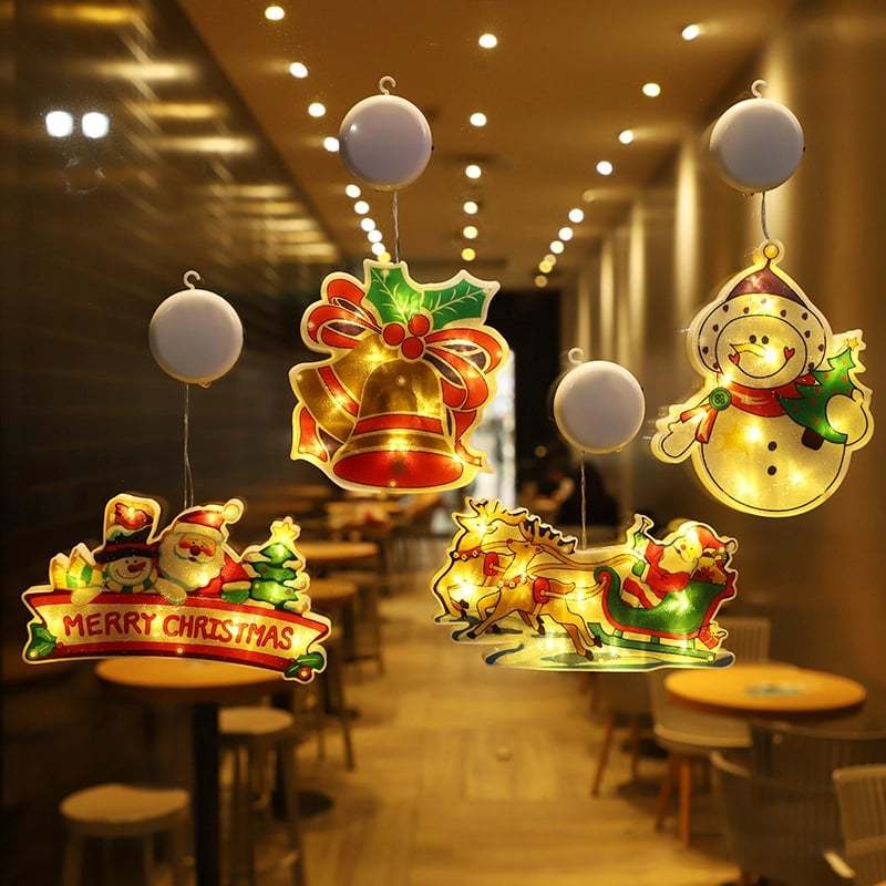 🎄Vente de Noël anticipée -50% de réduction🎊Lumières à ventouse pour fenêtre de Noël🎅