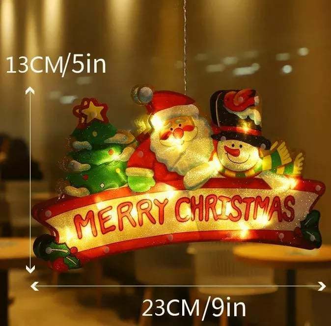 🎄Vente de Noël anticipée -50% de réduction🎊Lumières à ventouse pour fenêtre de Noël🎅