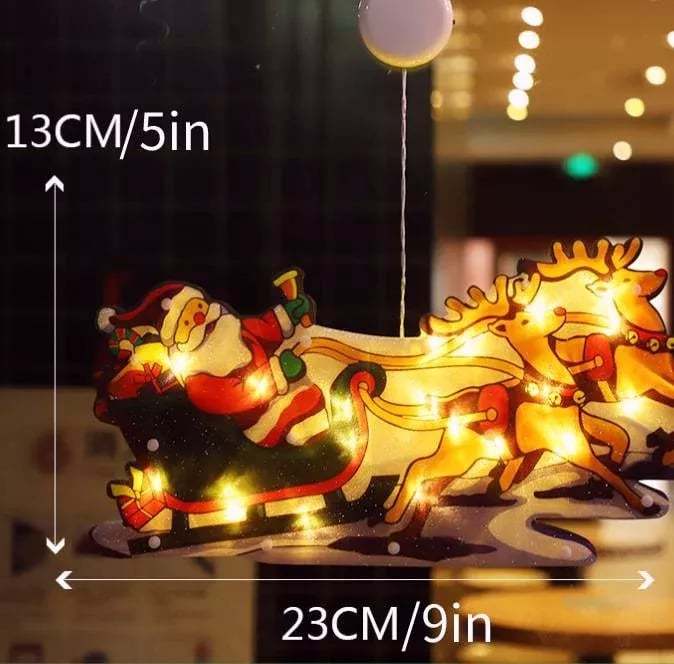 🎄Vente de Noël anticipée -50% de réduction🎊Lumières à ventouse pour fenêtre de Noël🎅