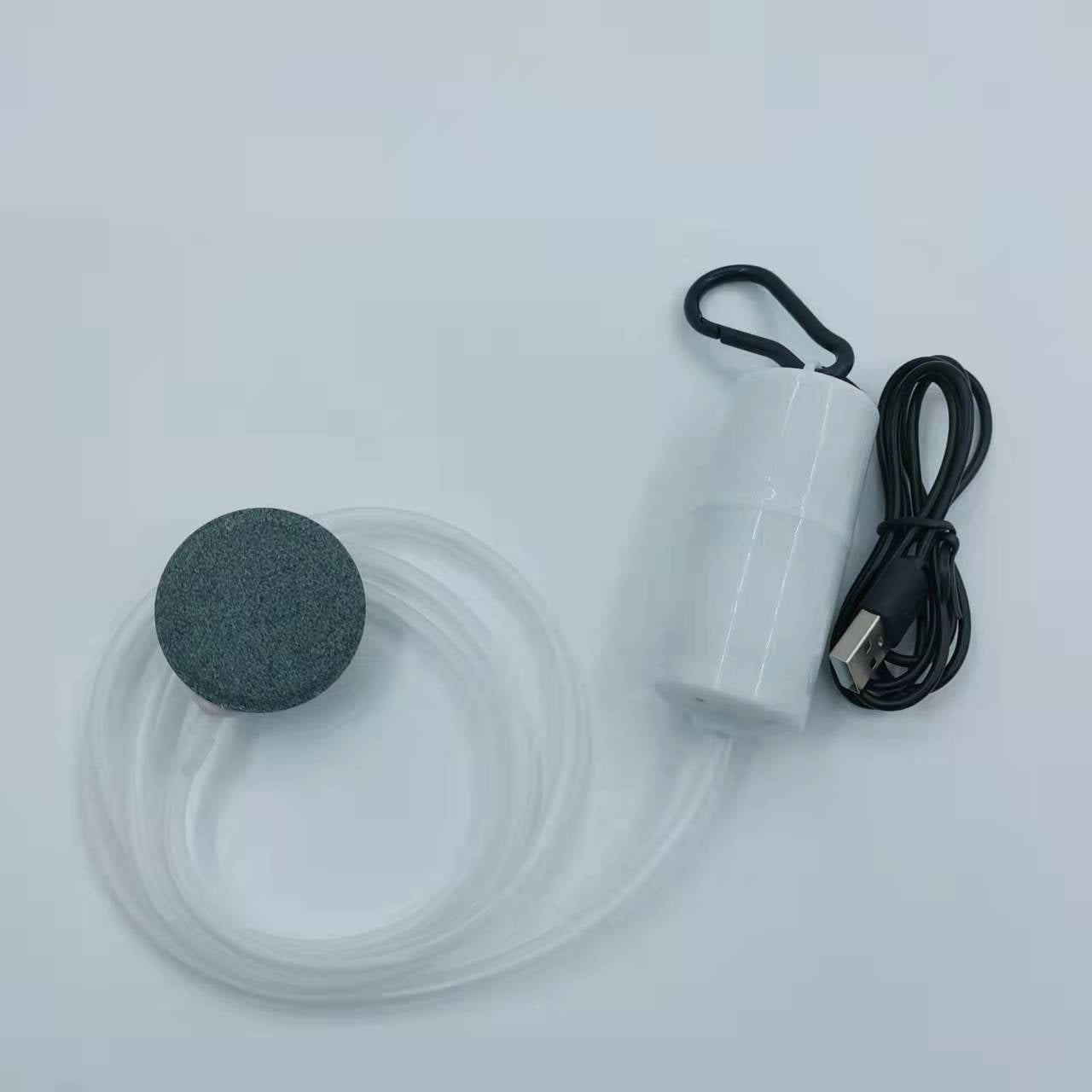 【📍Série pour Aquarium📍】Pompe à oxygène USB silencieuse – Moteur en cuivre pur, fonctionnement discret, idéale pour aquariums. Disponible en plusieurs couleurs !