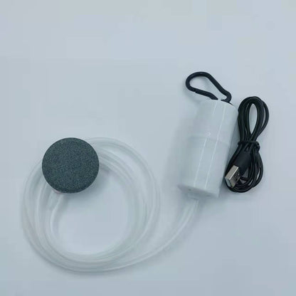 【📍Série pour Aquarium📍】Pompe à oxygène USB silencieuse – Moteur en cuivre pur, fonctionnement discret, idéale pour aquariums. Disponible en plusieurs couleurs !