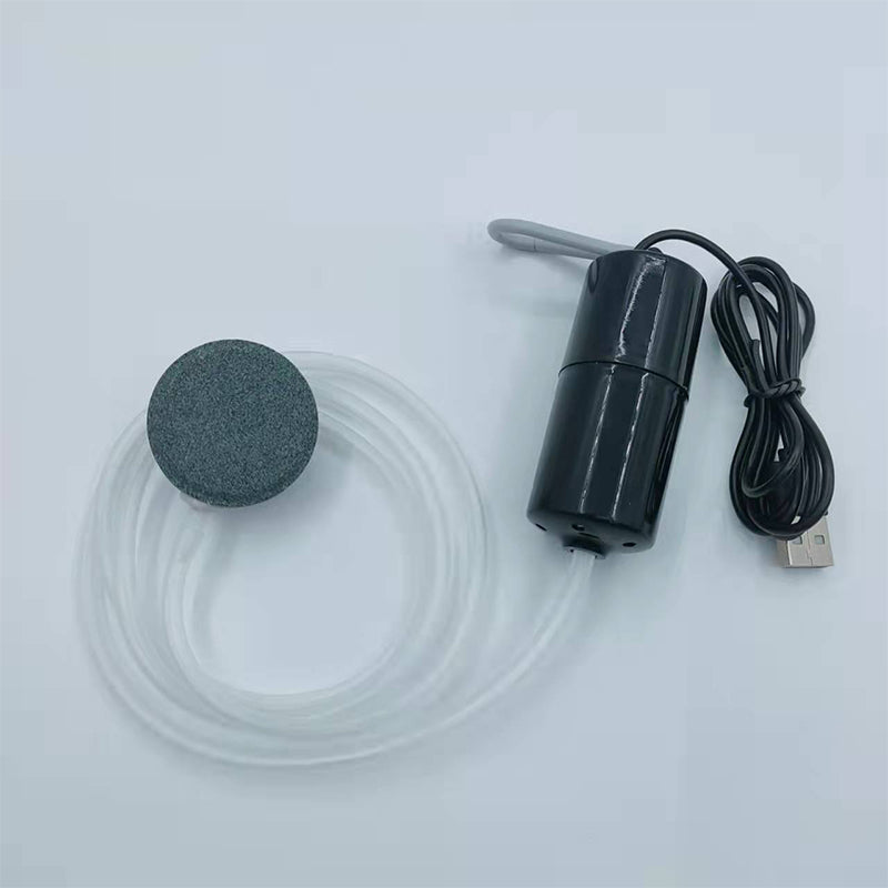 【📍Série pour Aquarium📍】Pompe à oxygène USB silencieuse – Moteur en cuivre pur, fonctionnement discret, idéale pour aquariums. Disponible en plusieurs couleurs !