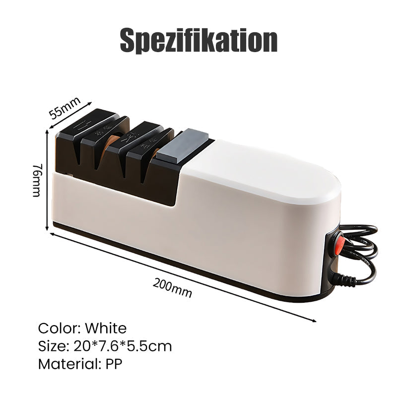 ✨ 60% de réduction – Aiguiseur de Couteaux Électrique avec Technologie USB & Moteur Intelligent ! 🔪 Restaurez le Tranchant en Quelques Secondes