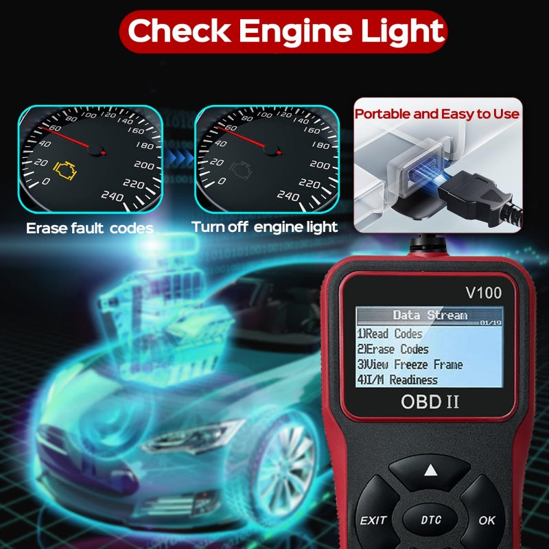 Version 2026 Dernière Mise à Jour 🆙 | Lecteur de Codes Défaut Moteur Automobile Multifonction 🔧