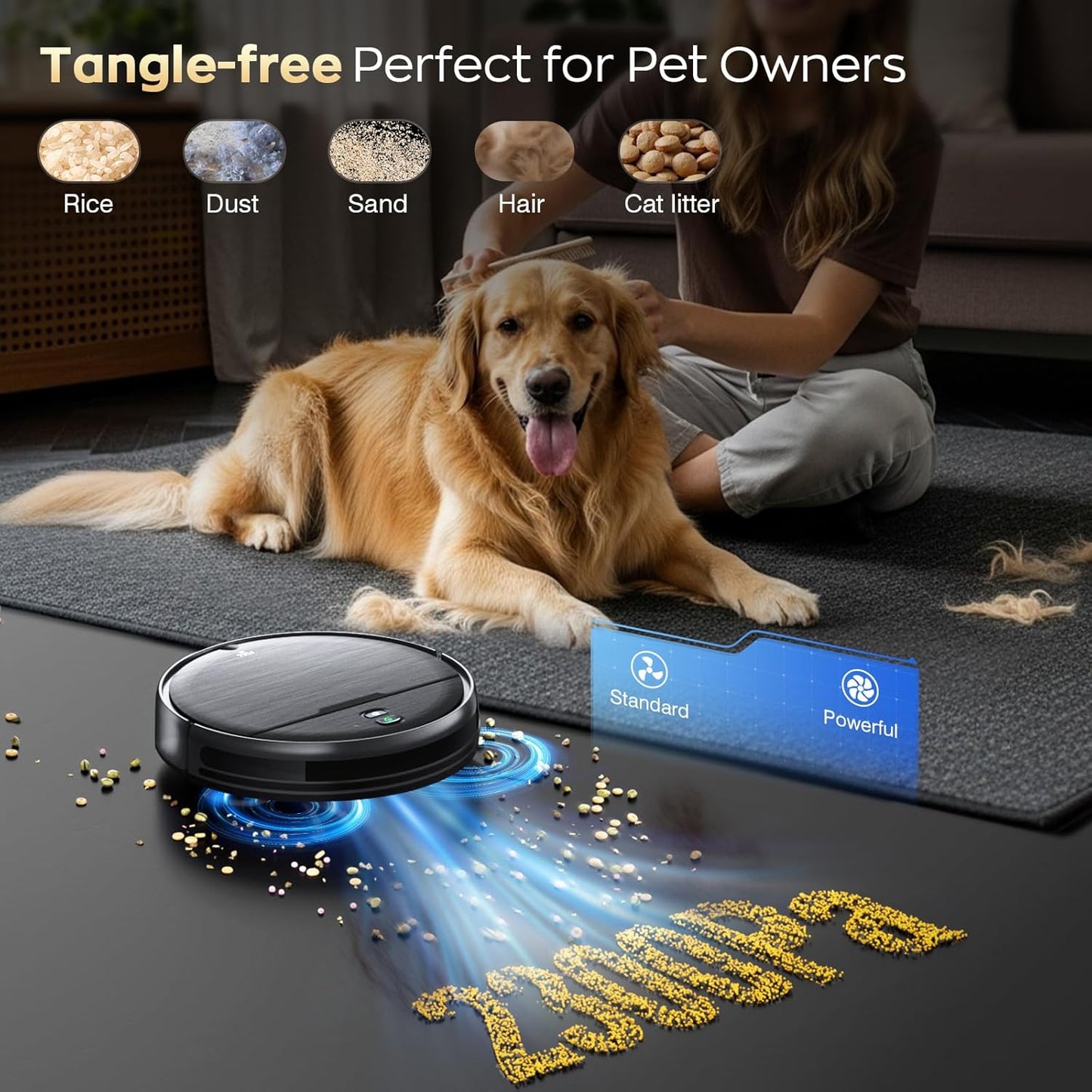 🏆Meilleure vente 🔥Aspirateur robot puissant tout-en-un