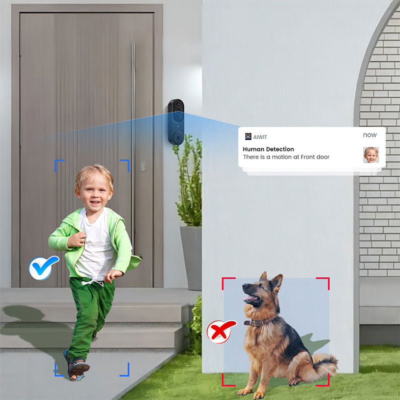 ⏳Spécial à durée limitée⏰Sonnette et Carillon avec Vidéo HD sans Fil pour Maison Intelligente📹